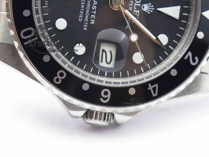 0519 RelaxedFit GMT-Master Vintage 1675 SS BP Best Edition Black Bezel White Markers A 3750